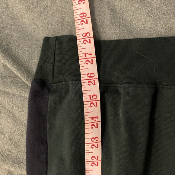 90s Gant Polo Shirt Mens M Rugby Shirt Colourblock Green Long Sleeve Preppy - Picture 5 of 5